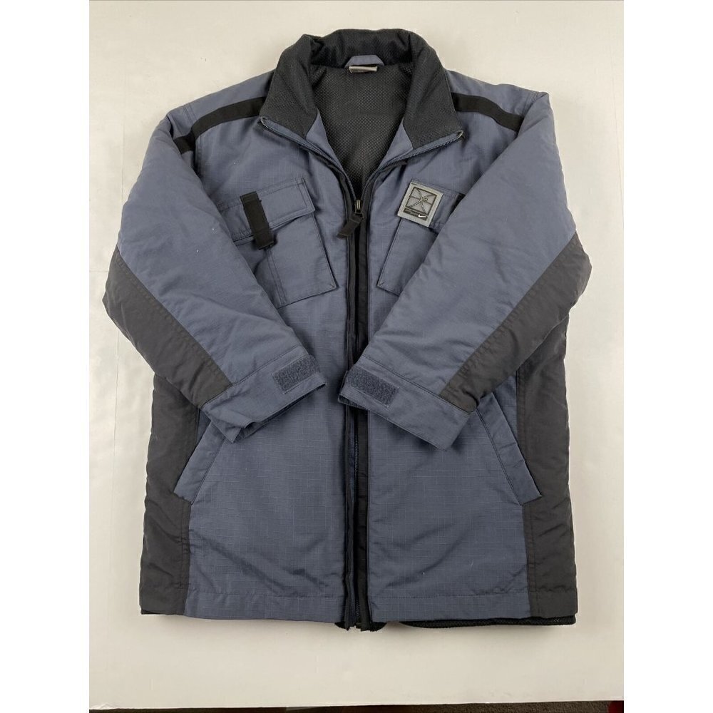 Nike Insulated Full Zip Jacket Boy’s M(8) Mesh Lining Ripstop Nylon Shell